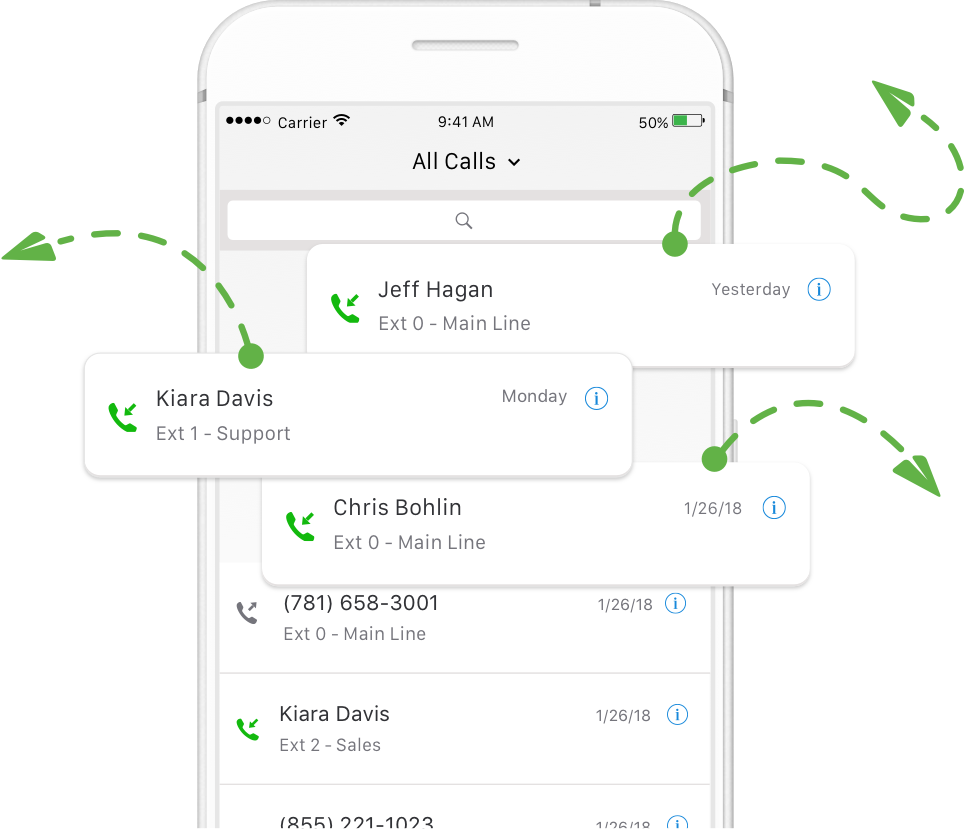 Get Virtual Phone Number Extensions for Your Business | Grasshopper