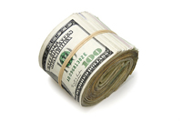 Money Rolled Up