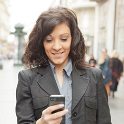 Entrepreneur Woman Working Mobile