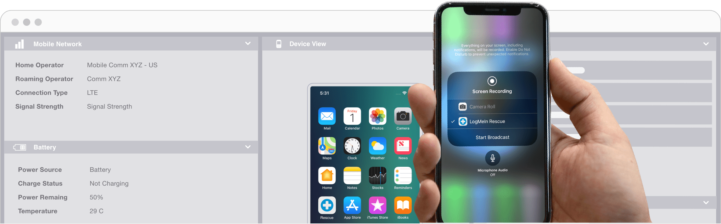 Remote Support Software for Mobile Devices | LogMeIn Rescue