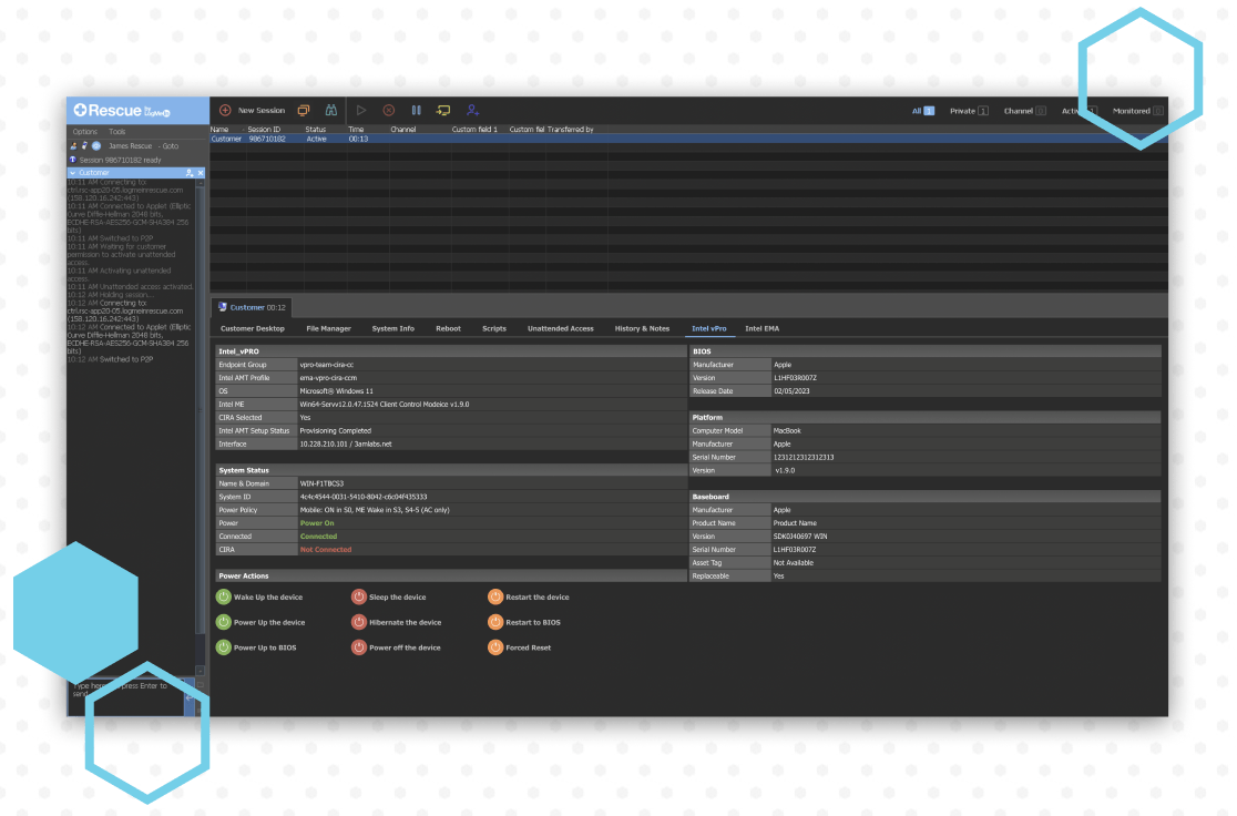 Out-of-Band Management for Intel vPro | LogMeIn Rescue
